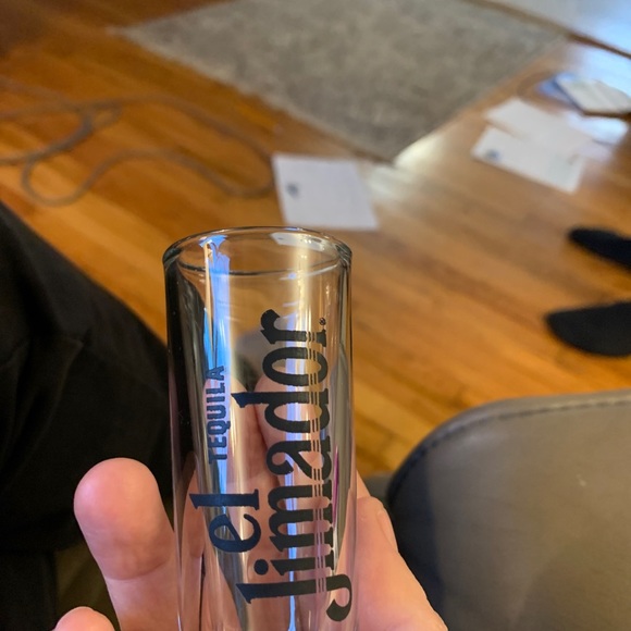 KEEP CALM & CHIVE ON & el JIMADOR TEQUILA SHOT GLASSES KCCO Set of 2 - Picture 7 of 8